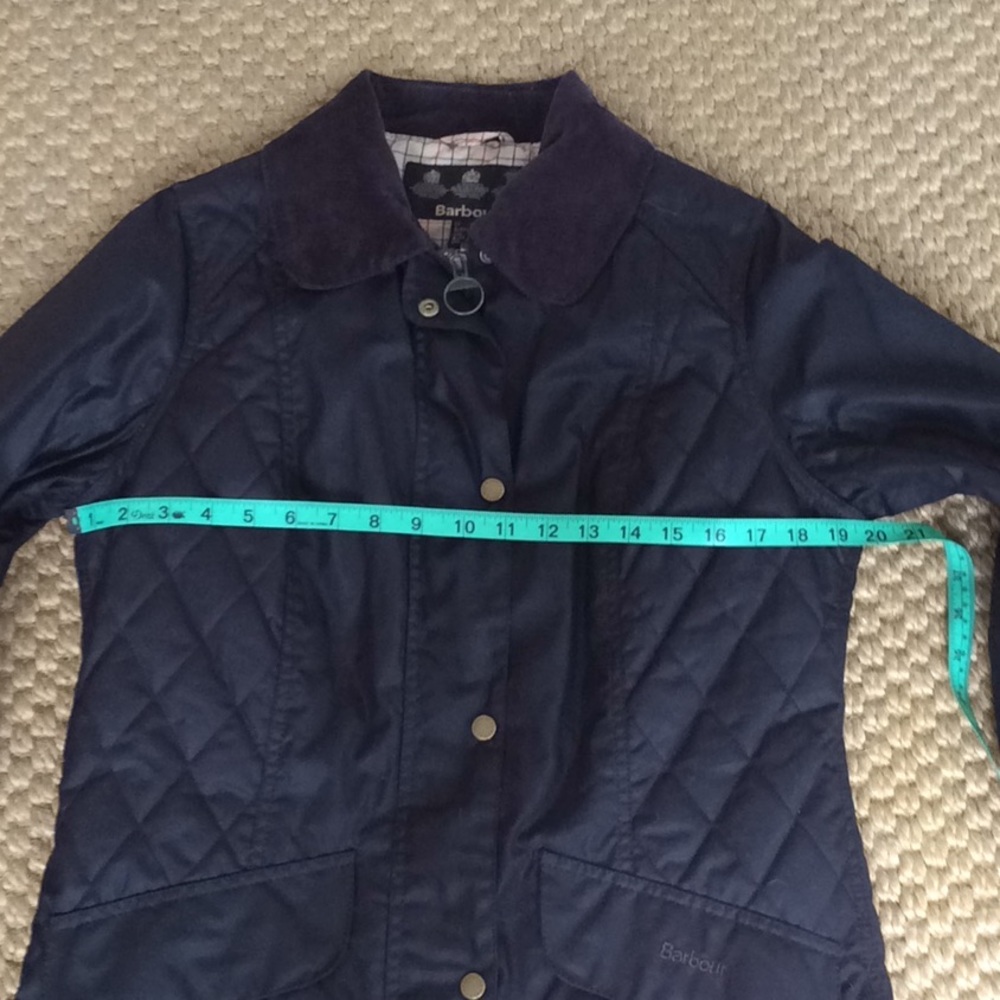 Barbour Black Wax Jacket - Size US size 10 - EUC - Picture 5 of 7